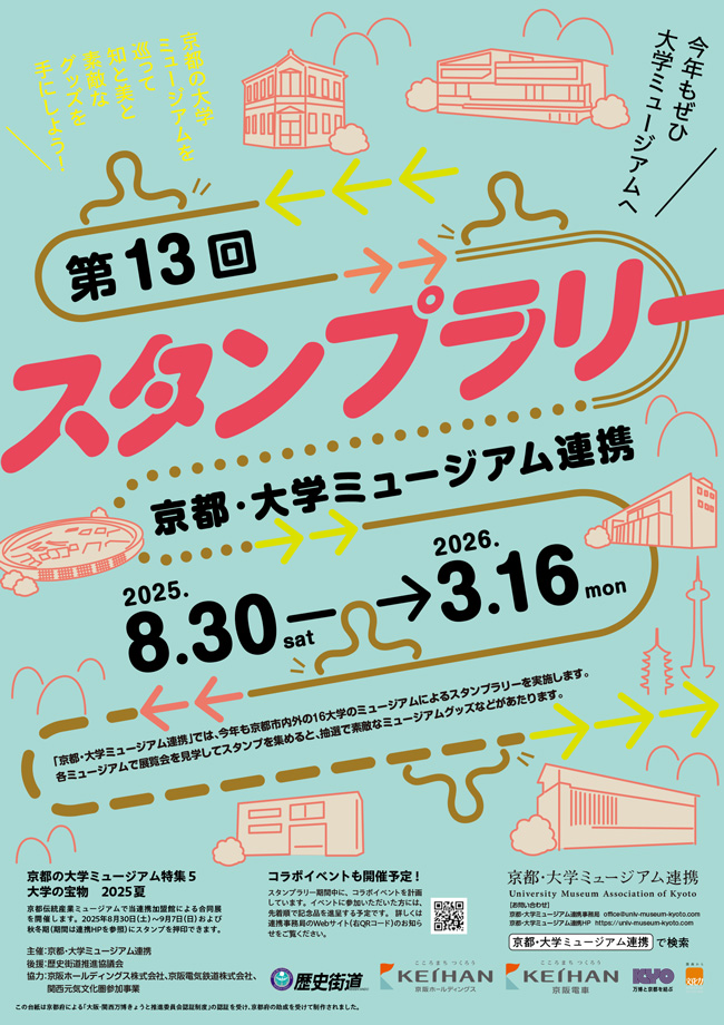 第13回京都・大学ミュージアム連携スタンプラリー